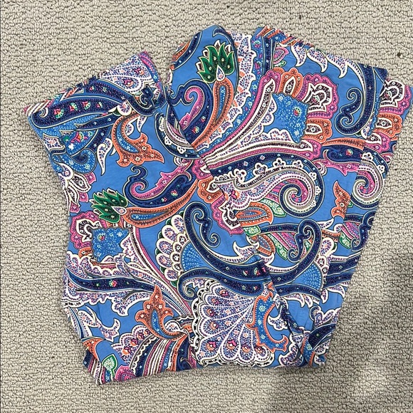 Lauren Ralph Lauren Pants - Lauren Ralph Lauren Vibrant Paisley Pants